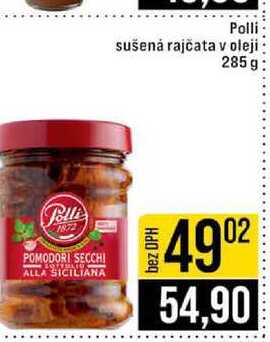 Polli sušená rajčata v oleji 285 g 