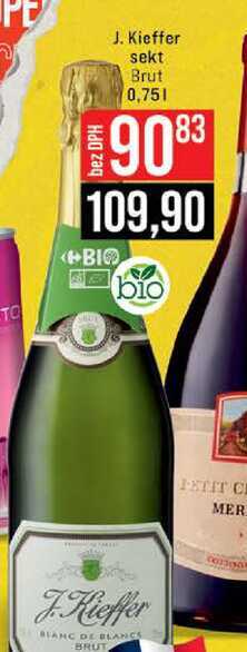 J. Kieffer sekt Brut 0,75l