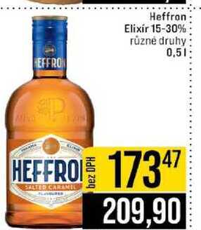 Heffron Elixir 15-30% různé druhy 0,5l