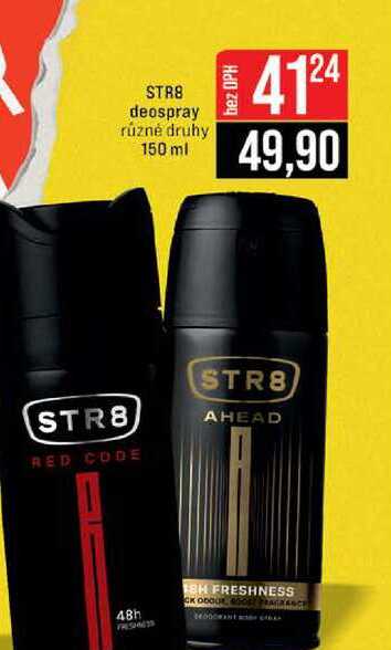 STR8 deospray různé druhy 150 ml