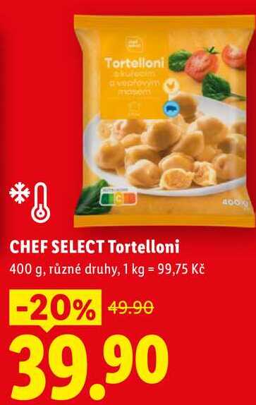 CHEF SELECT Tortelloni, 400 g