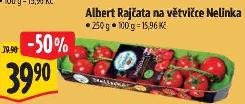 Albert Rajčata na větvičce Nelinka, 250 g