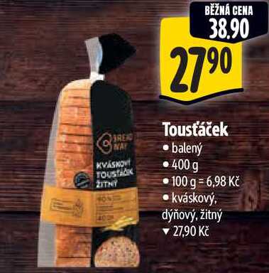 Tousťáček, 400 g