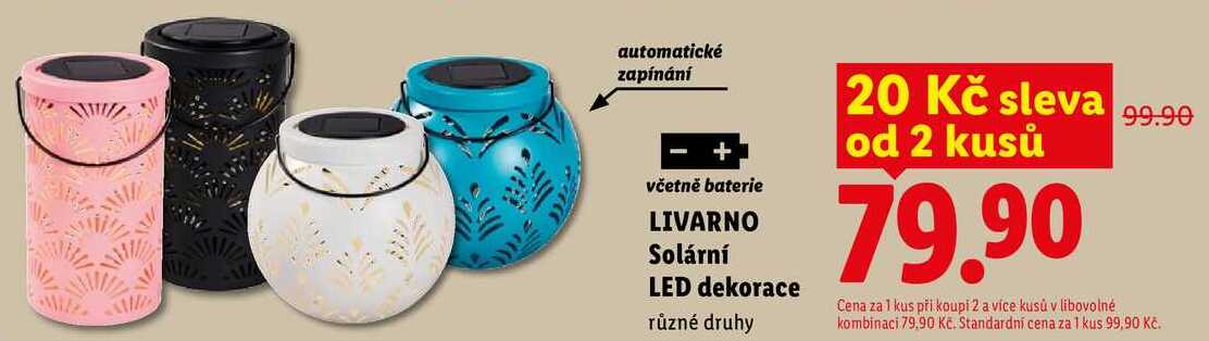 LIVARNO Solární LED dekorace  