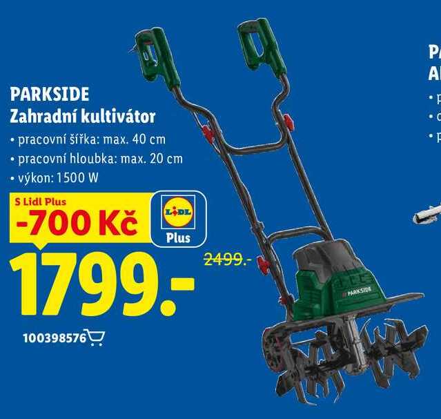 PARKSIDE Zahradní kultivátor 