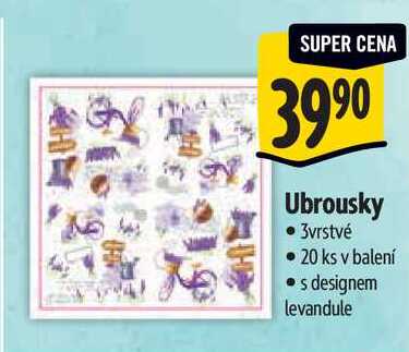 Ubrousky, 20 ks 