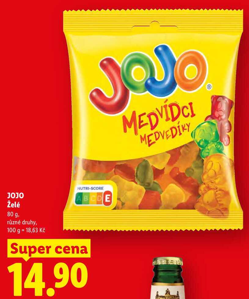 JOJO Želé, 80 g