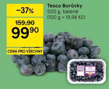 Tesco Borůvky, 500 g 