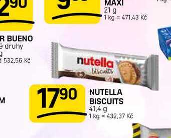 NUTELLA BISCUITS 41,4 g