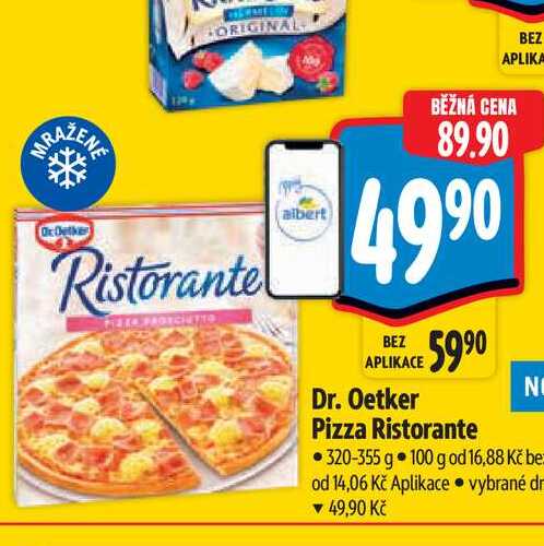 Dr. Oetker Pizza Ristorante 320-355 g