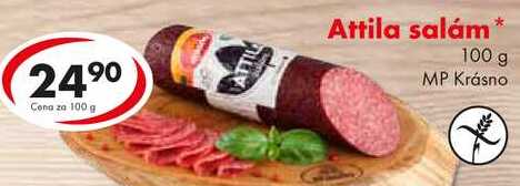 Attila salám*, 100 g