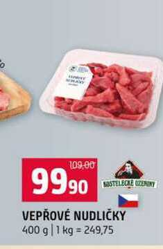 VEPŘOVÉ NUDLIČKY 400 g