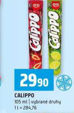 CALIPPO 105 ml vybrané druhy