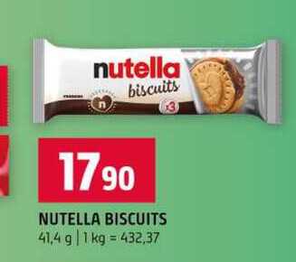 NUTELLA BISCUITS 41,4 g