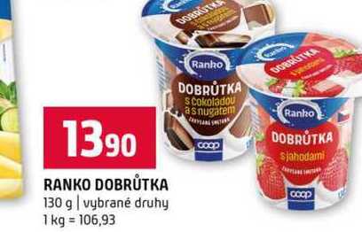 RANKO DOBRŮTKA 130 g vybrané druhy