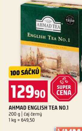 AHMAD ENGLISH TEA NO.1 200 g čaj černý