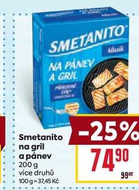 Smetanito na gril a pánev 200 g