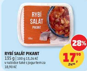 RYBÍ SALÁT PIKANT, 135 g