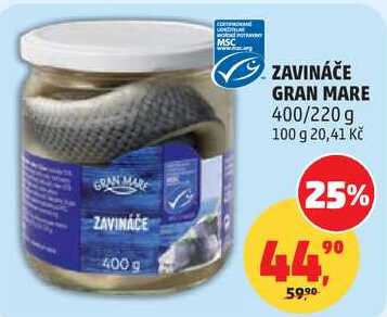 ZAVINÁČE GRAN MARE, 400/220 g
