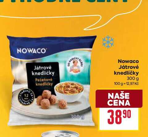 Nowaco Játrové knedlíčky 300 g