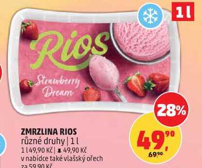 ZMRZLINA RIOS různé druhy, 1 l