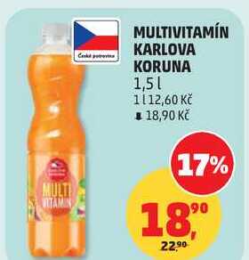 MULTIVITAMÍN KARLOVA KORUNA, 1,5 l