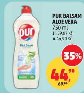 PUR BALSAM ALOE VERA, 750 ml  