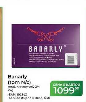 Banarly (tom N/c) mraz, krevety cely 2/4 2kg