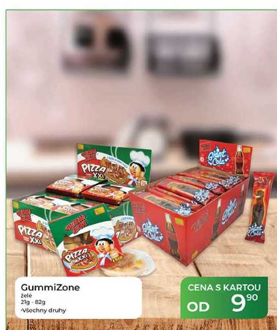 GummiZone želé 21g-82g