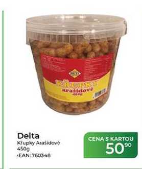 Delta Křupky Arašídové 450g