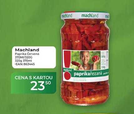Machland Paprika Cervené 370M/320G 320g 370ml