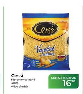 Cessi testoviny vaječné 400g