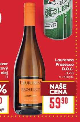 Laurenza Prosecco D.O.C. 0,75l
