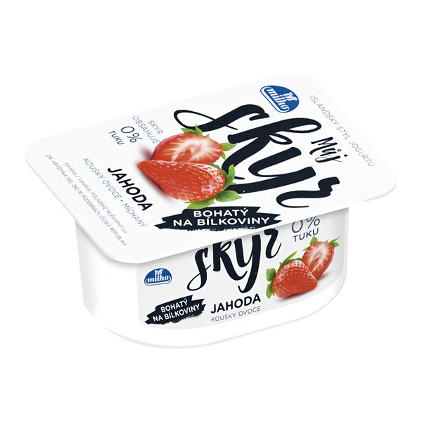 Milko Můj Skyr 0% jahoda