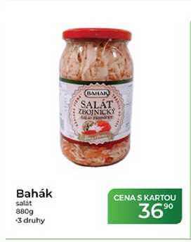 Bahák salat 880g  