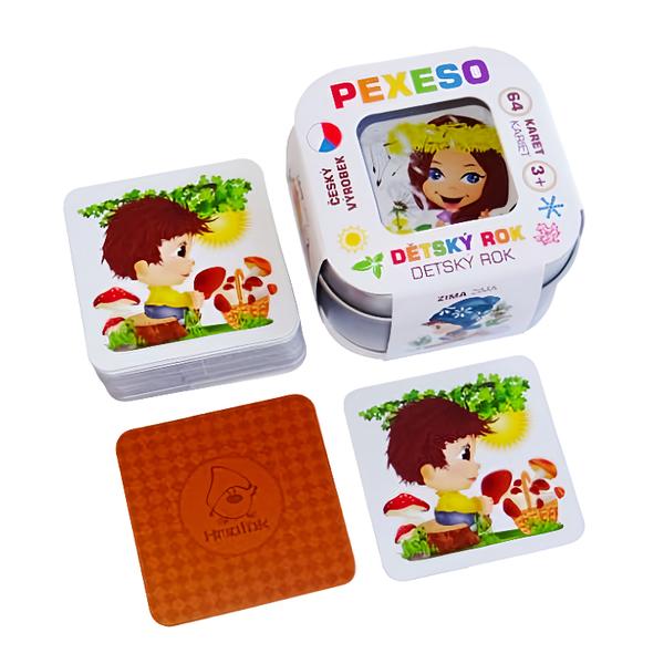Teddies Voděodolné Pexeso - Dětský rok