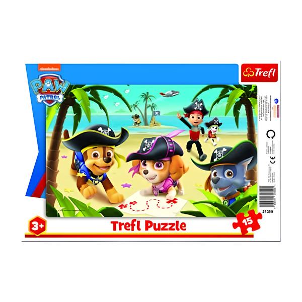 Trefl Puzzle deskové Přátelé z Tlapkové patroly 15 dílků