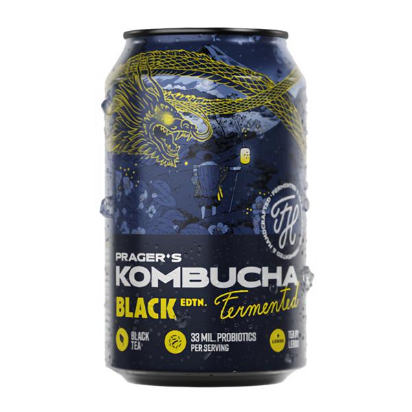 PRAGER'S Kombucha Black