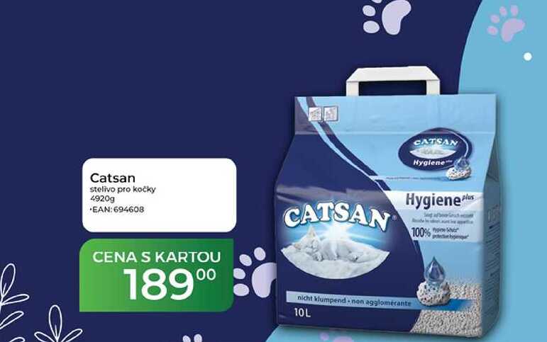 Catsan stelivo pro kočky 4920g 