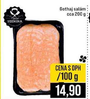 Gothaj salám cca 200 g