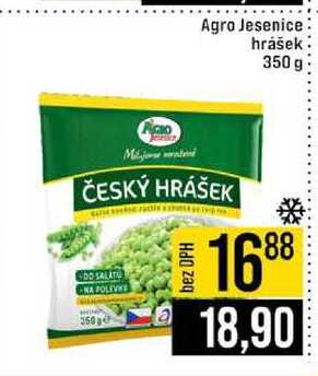 Agro Jesenice hrášek 350 g