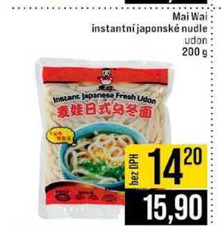 Mai Wai instantní japonské nudle udon 200 g
