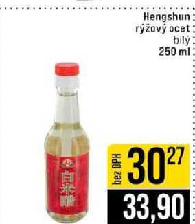 Hengshun rýžový ocet bilý 250 ml 