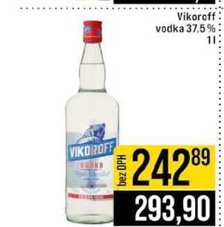 Vikoroff vodka 37,5% 1l