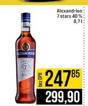 Alexandrion 7 stars 40 % 0,7l