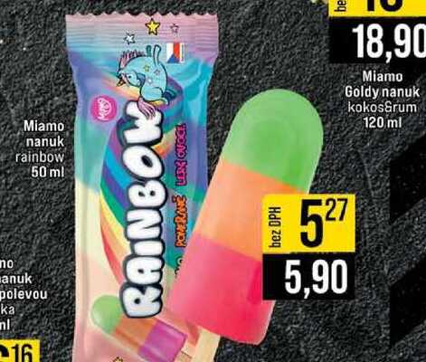 Miamo nanuk rainbow 50 ml