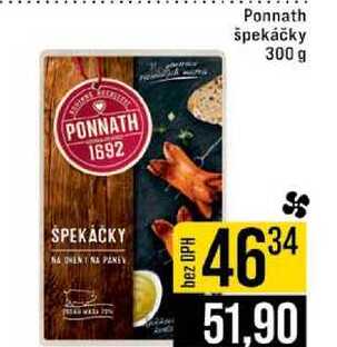 Ponnath špekáčky 300 g