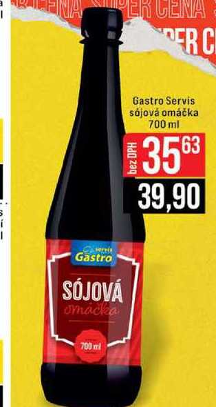 Gastro Servis sójová omáčka 700 ml 