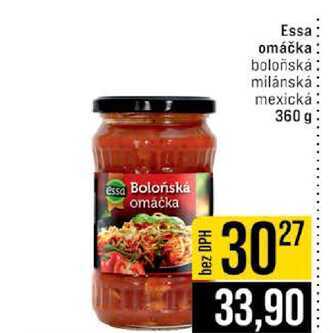 Essa omáčka boloňská milánská mexická 360 g 
