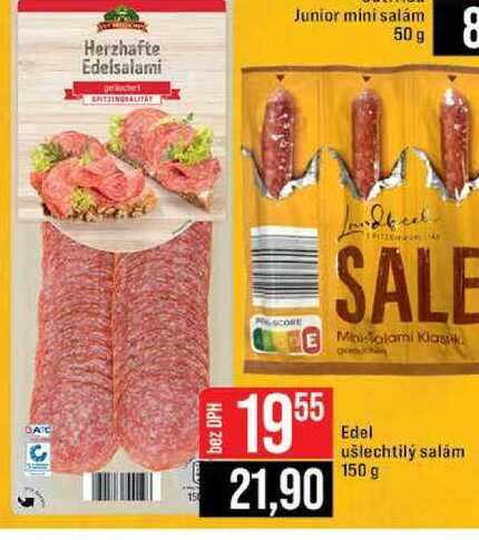 Edel ušlechtilý salám 150 g 